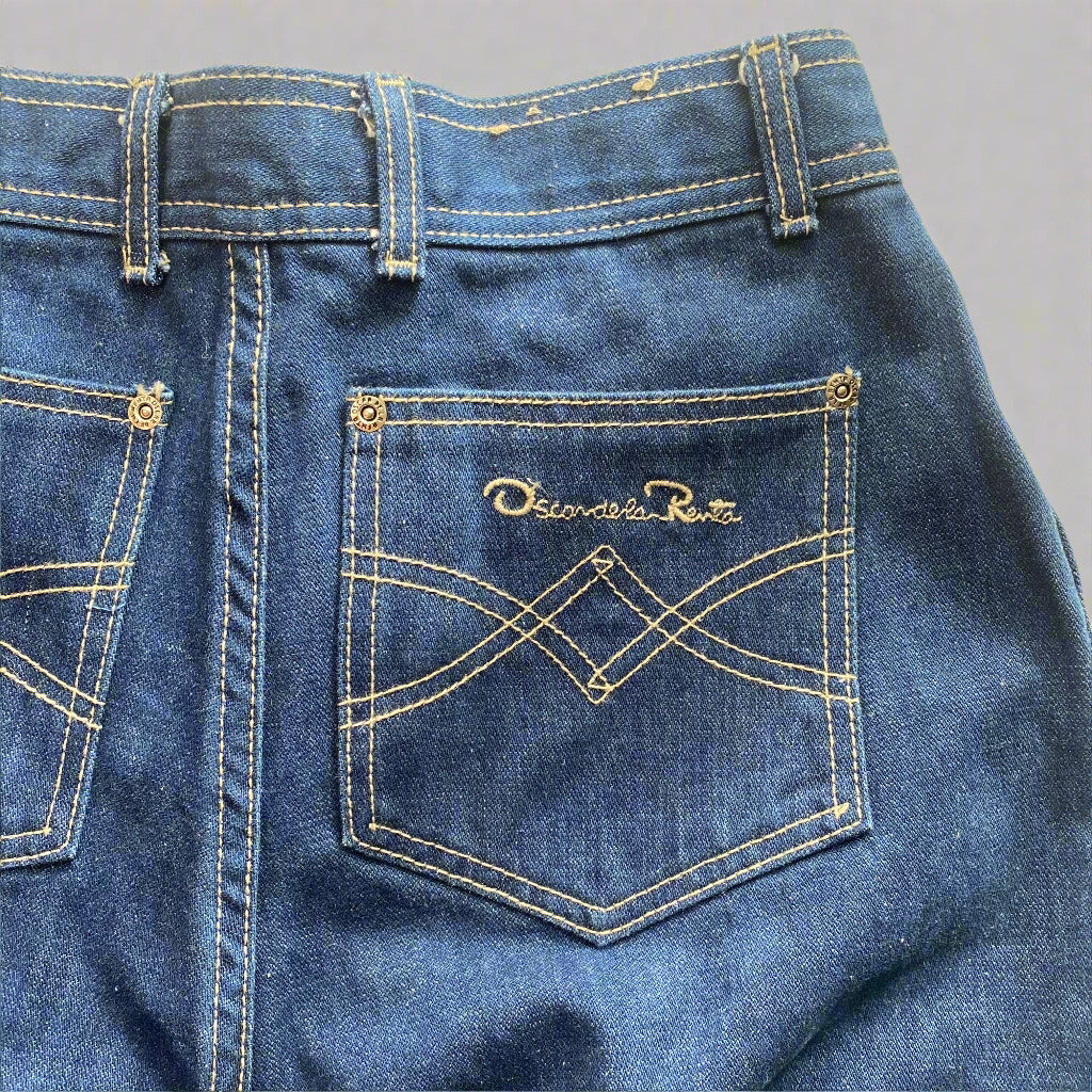 Oscar de la Renta Vintage Vintage Jeans