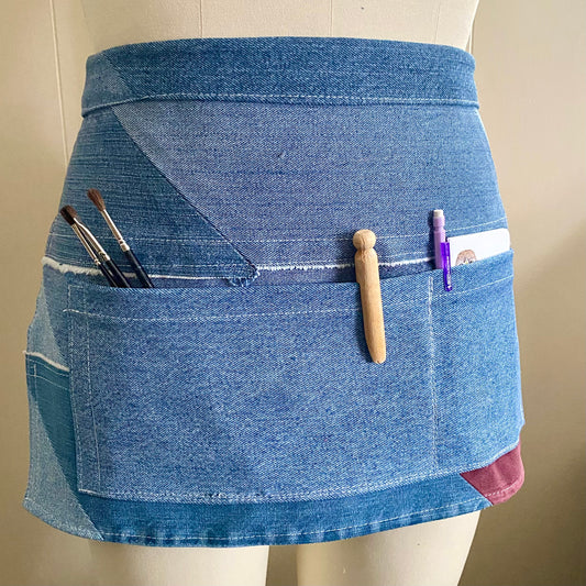 Denim Half Apron