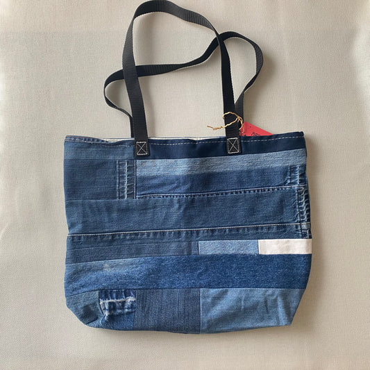 Anyclub Upcycled Denim Tote Bag