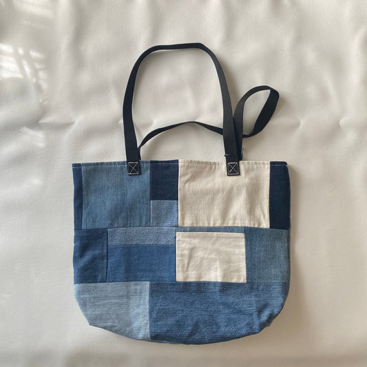 Anyclub Upcycled Denim Tote Bag