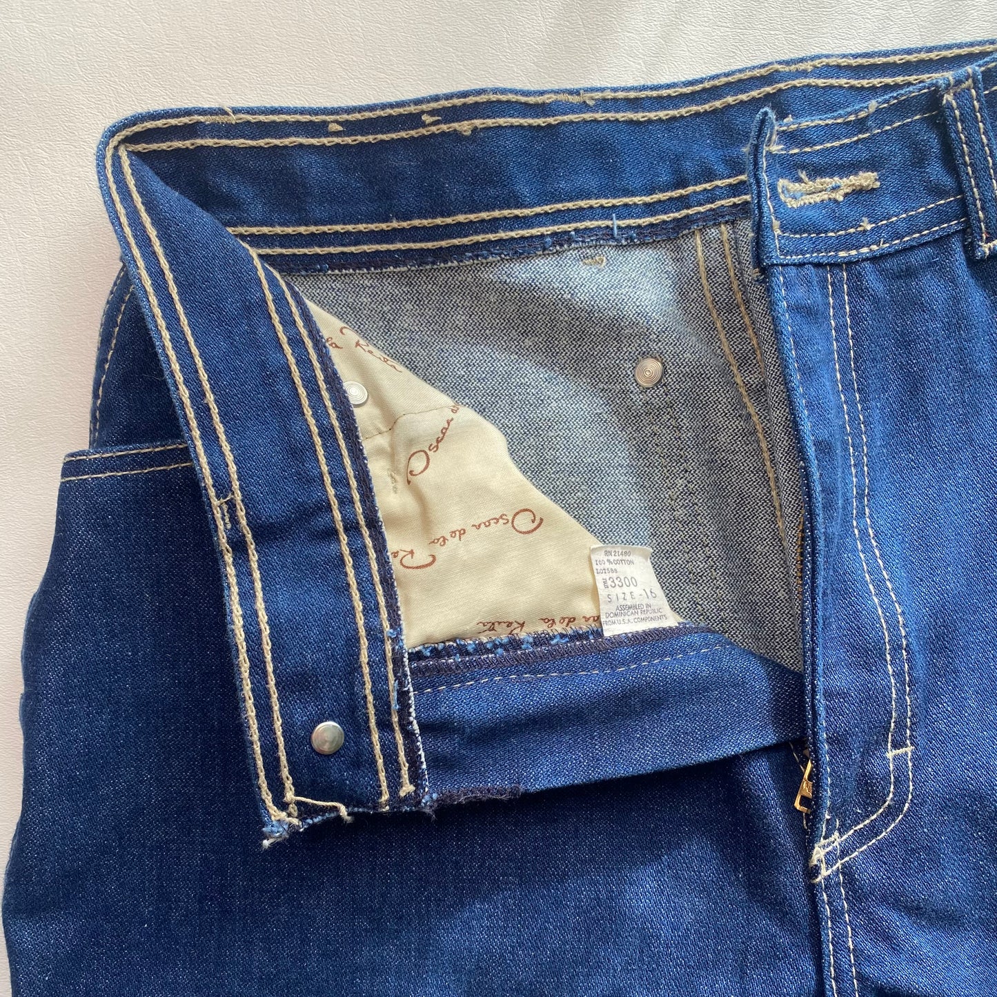 Oscar de la Renta Vintage Vintage Jeans