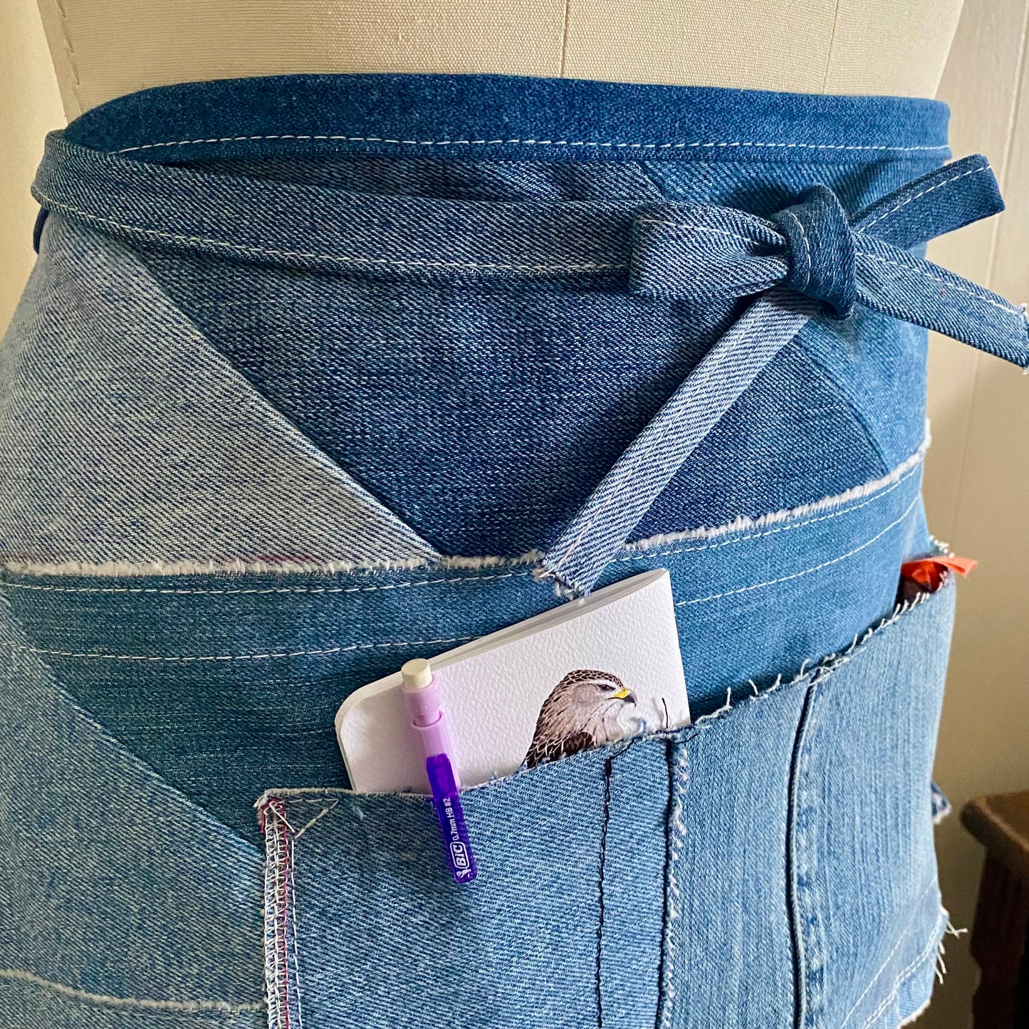 Denim Half Apron