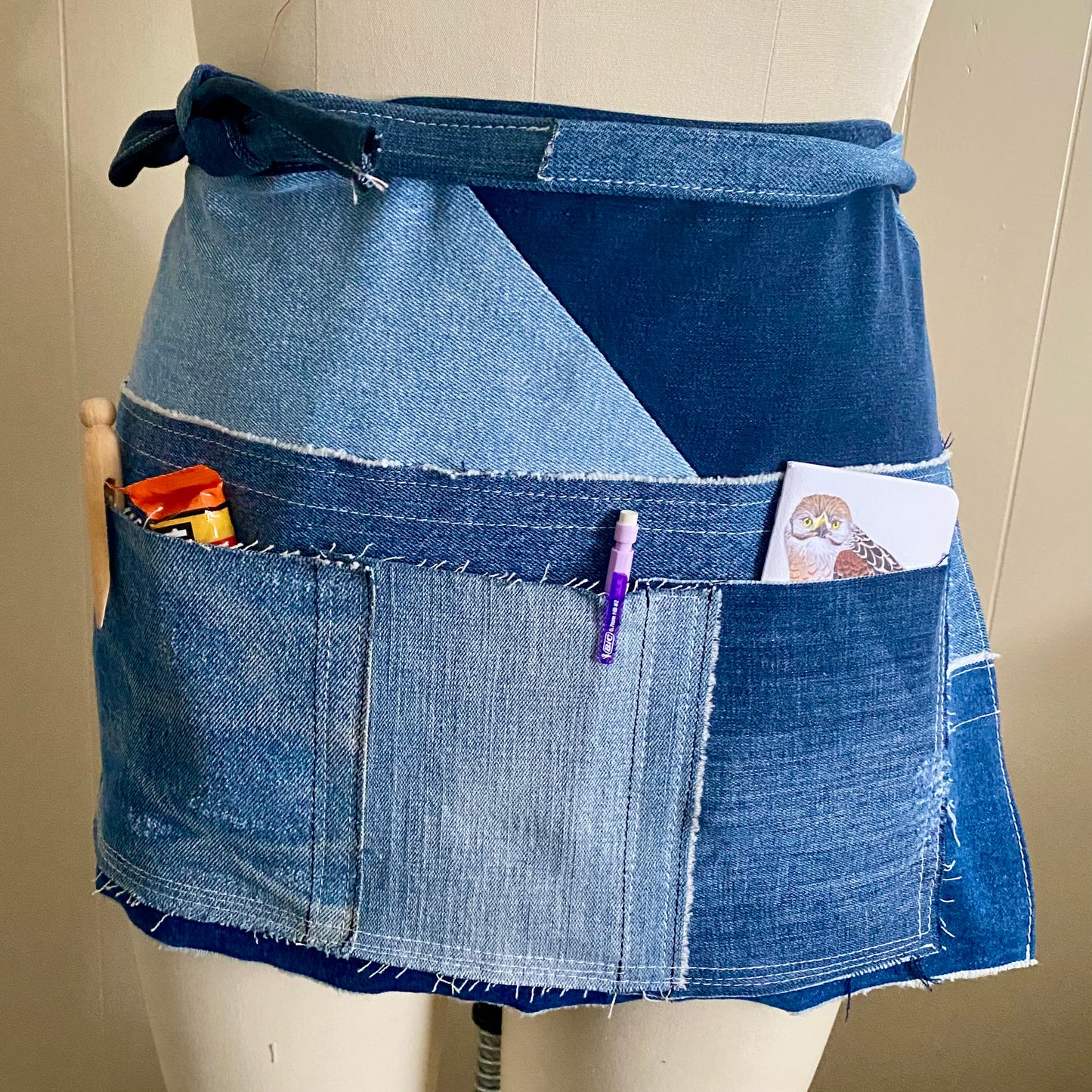 Denim Half Apron