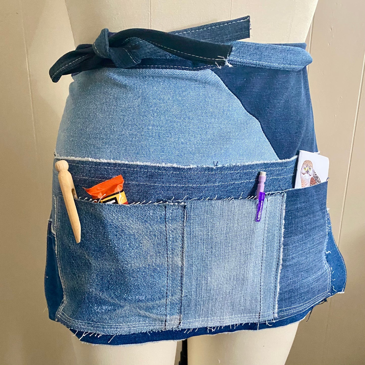 Denim Half Apron