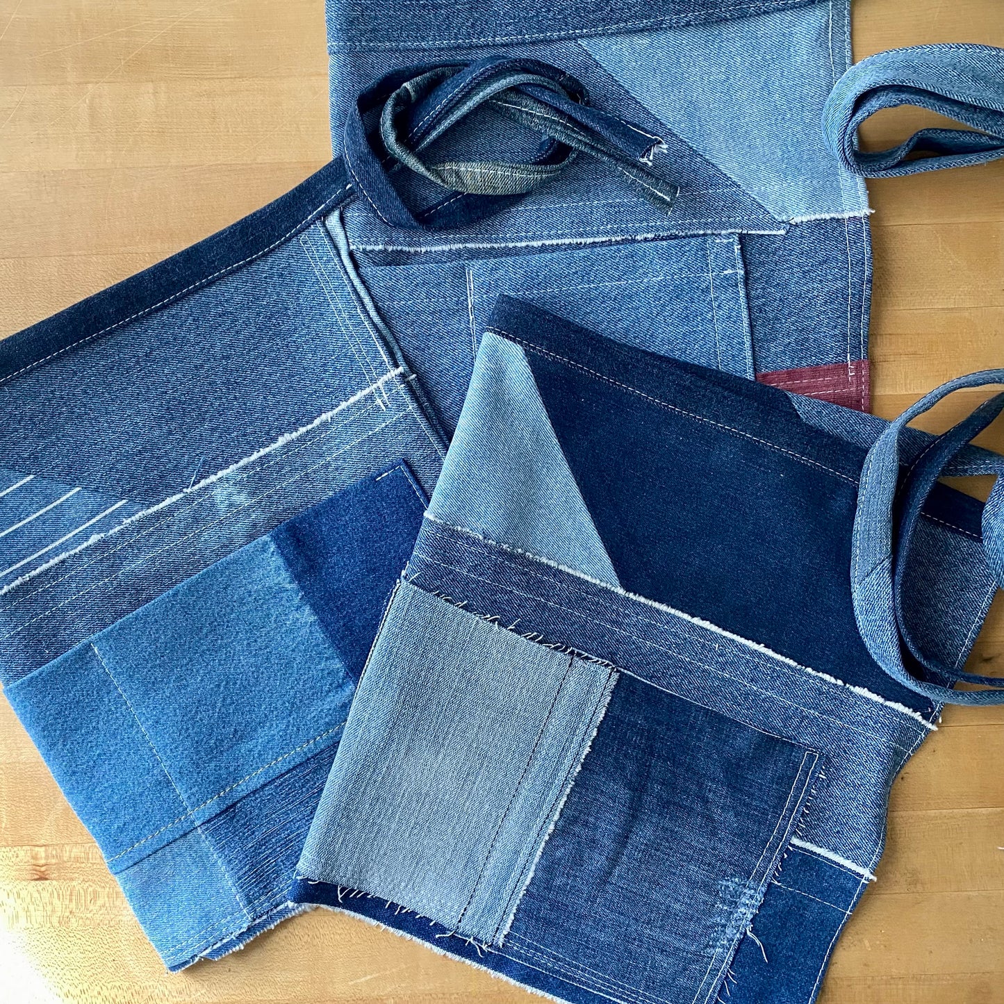 Denim Half Apron