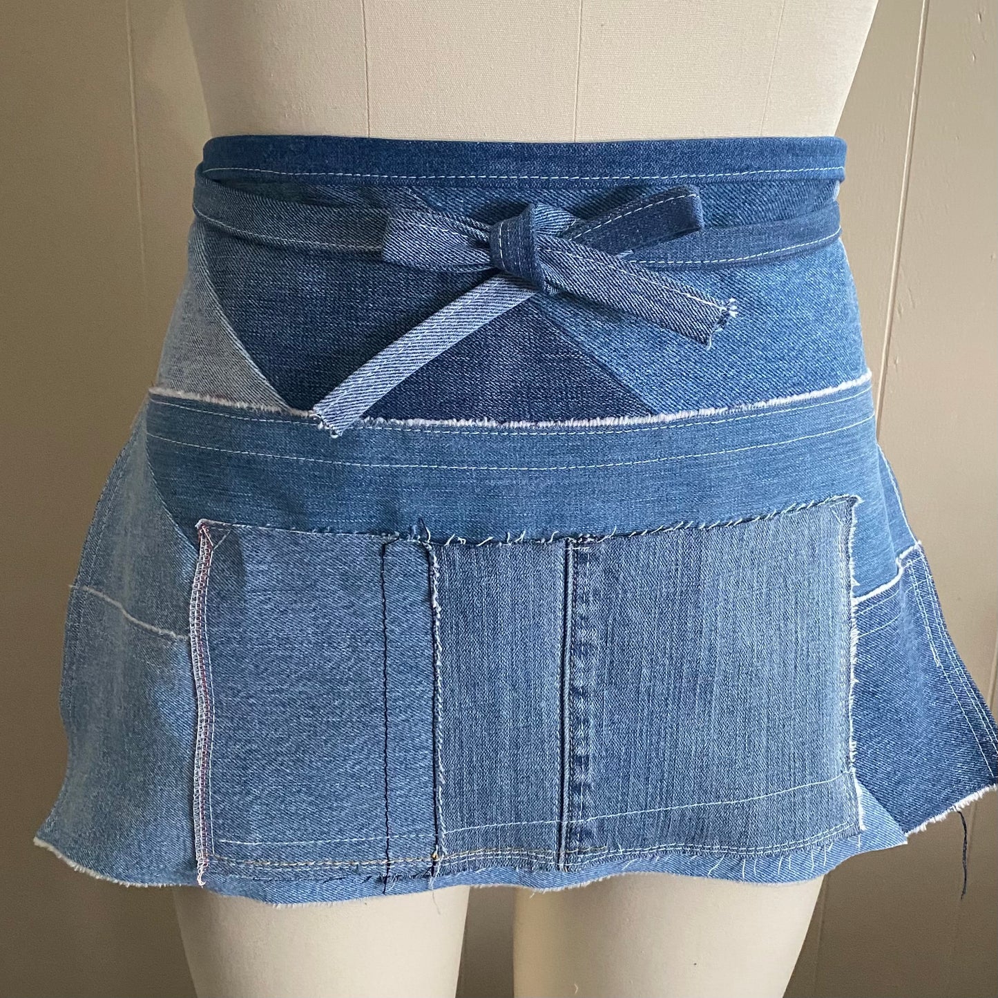 Denim Half Apron