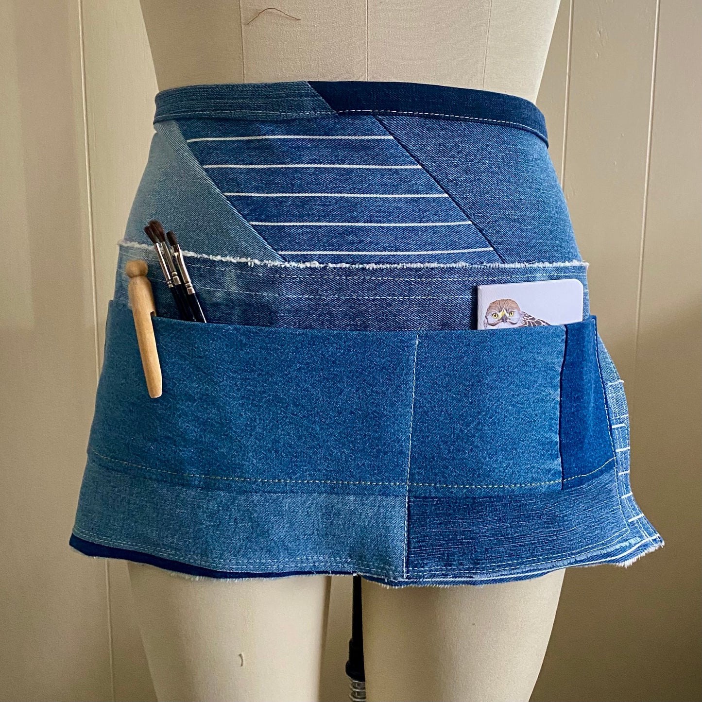 Denim Half Apron