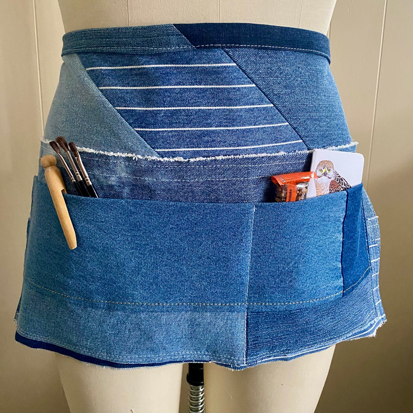 Denim Half Apron