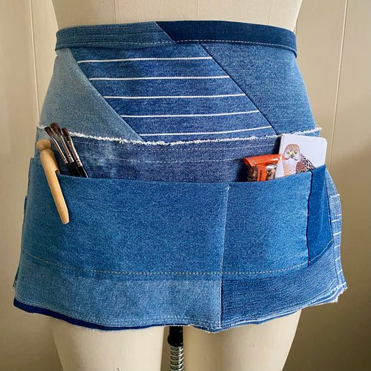 Denim Half Apron