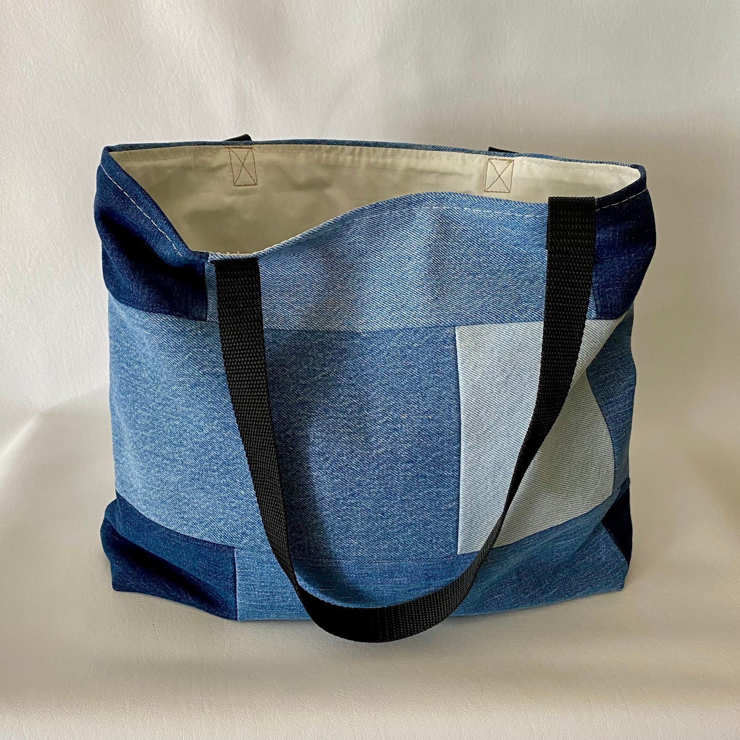 Anyclub Upcycled Denim Tote Bag