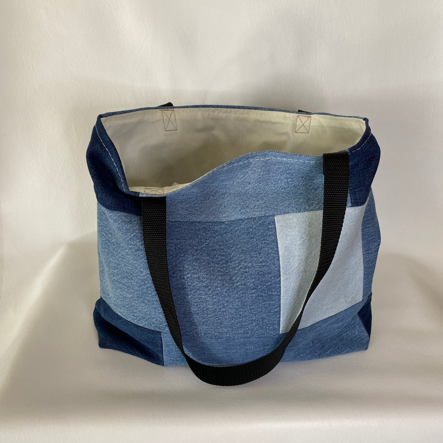 Anyclub Upcycled Denim Tote Bag