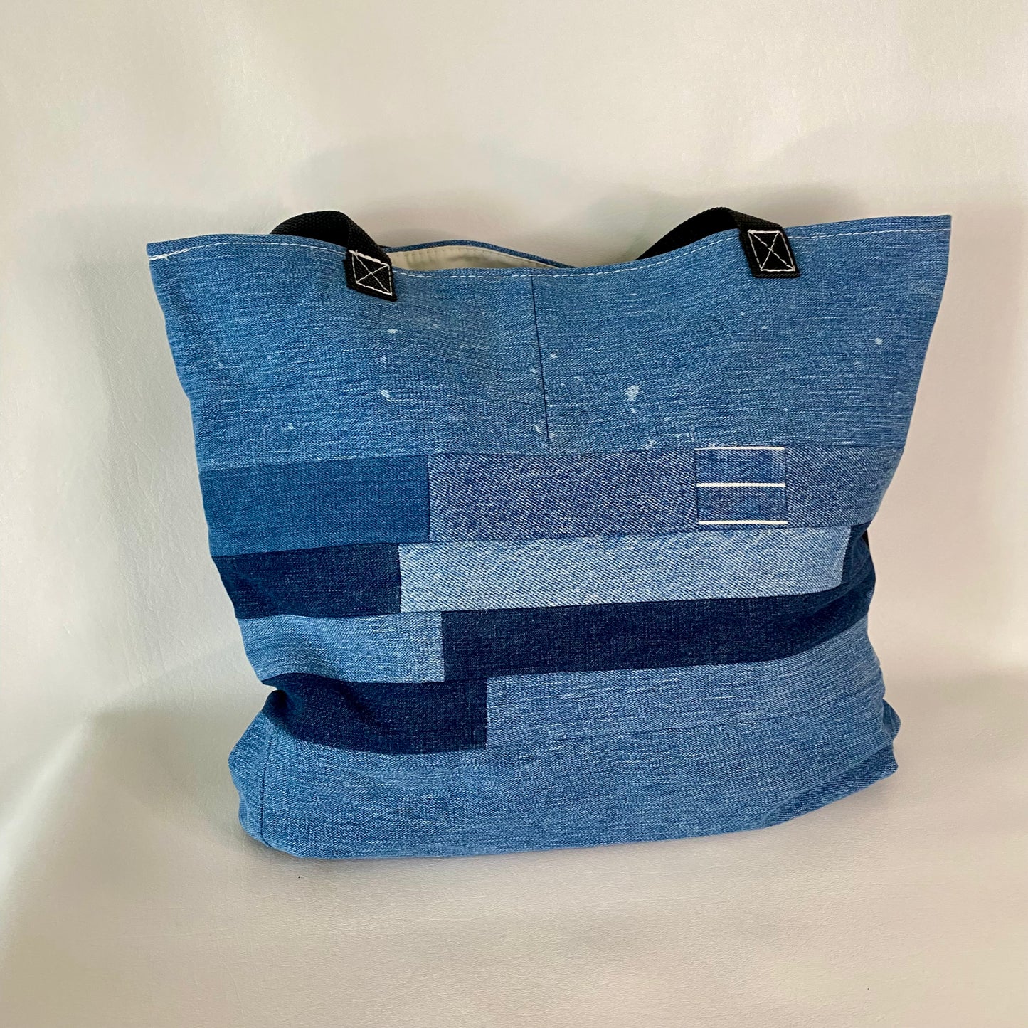 Anyclub Upcycled Denim Tote Bag