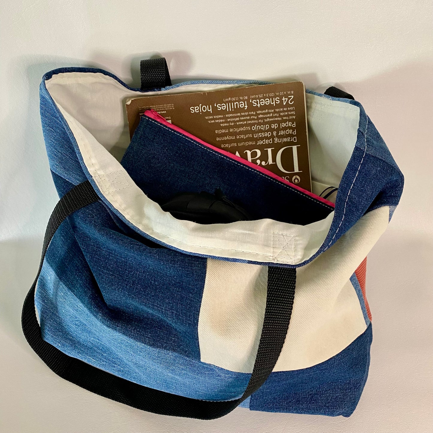 Anyclub Upcycled Denim Tote Bag