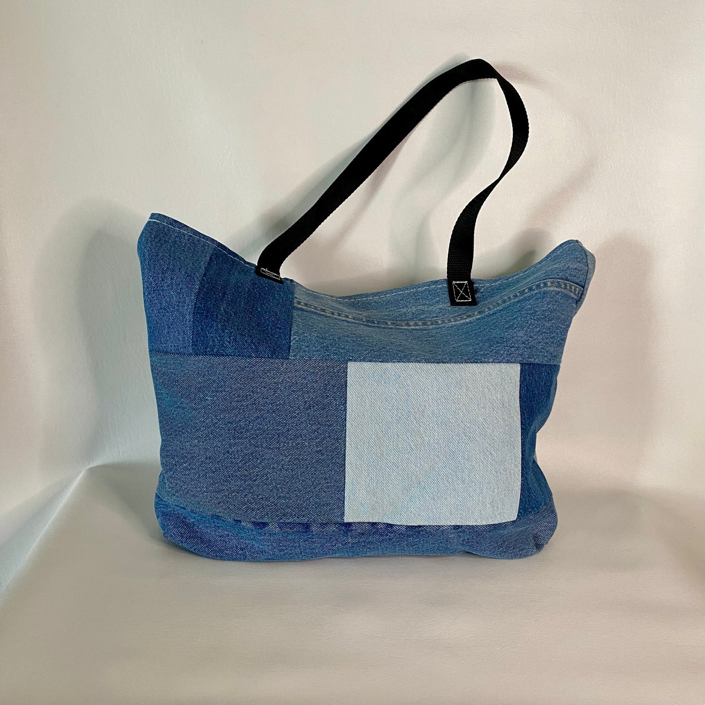 Anyclub Upcycled Denim Tote Bag