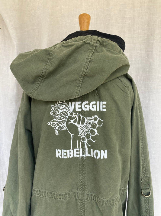 Veggie Rebellion Military Streetwear