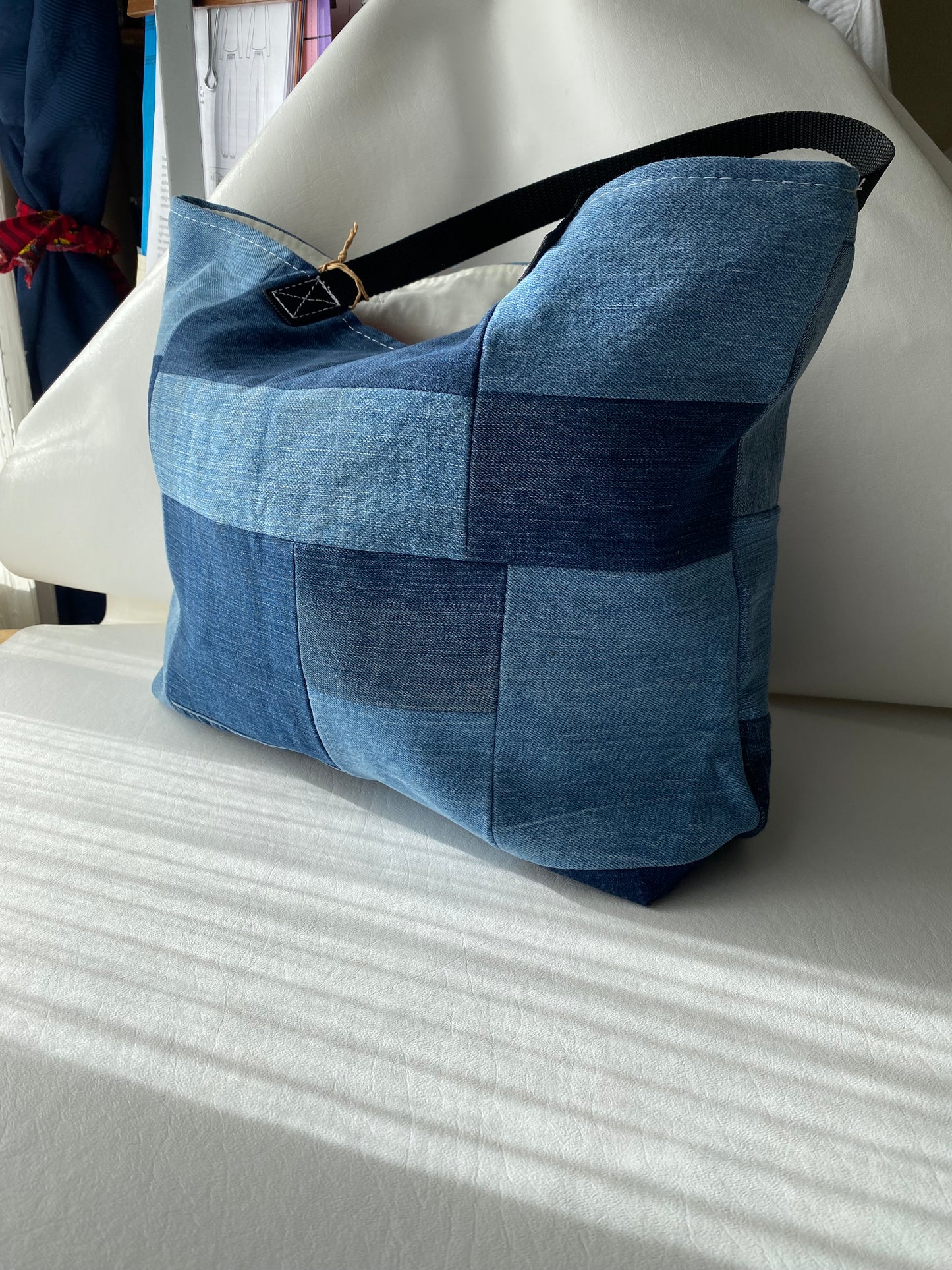 e-bike Anyclub Upcycled Denim Tote Bag